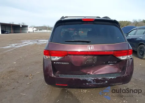 2014 Honda Odyssey Touring/Touring Elite from USA, damaged, VIN 5FNRL5H95EB086865